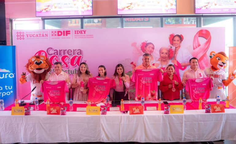 Carrera Rosa 2026 invita a correr por las mujeres de Yucatán