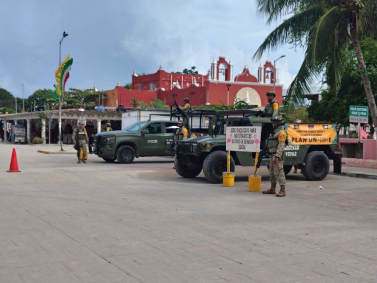 Ejército, Fuerza Aérea y Guardia Nacional aplican el Plan DN-III-E