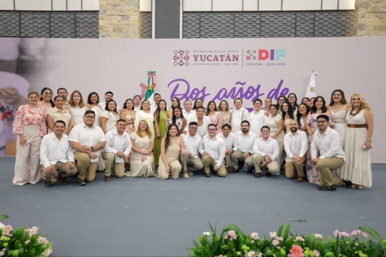 30 millones de raciones para 125 mil niñas y niños: Wendy Méndez Naal rinde cuentas de dos años del DIF Yucatán
