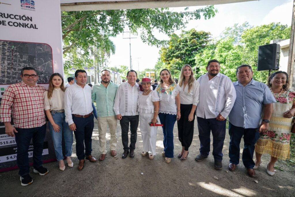 Don Antonio esperó 50 años: la calle 16 de Conkal se arregla por primera vez