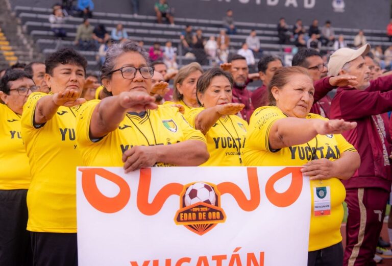 Entusiasta participación de equipo de Ticul en la Copa Edad de Oro 2026